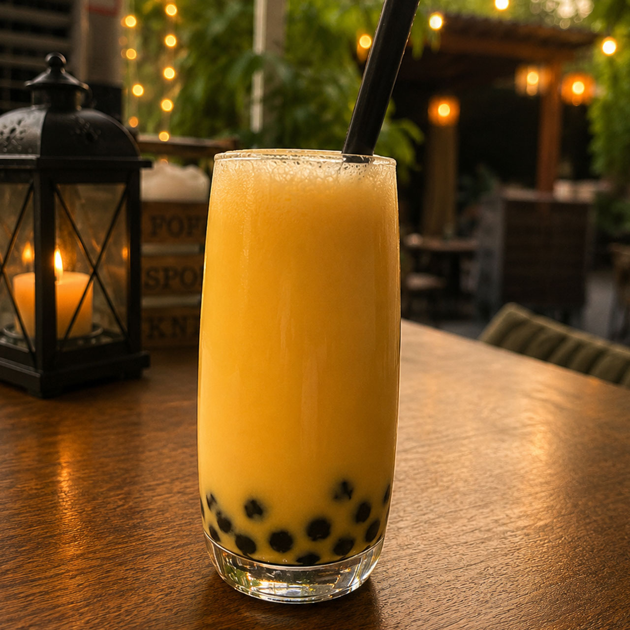 Mango Bubble Tea